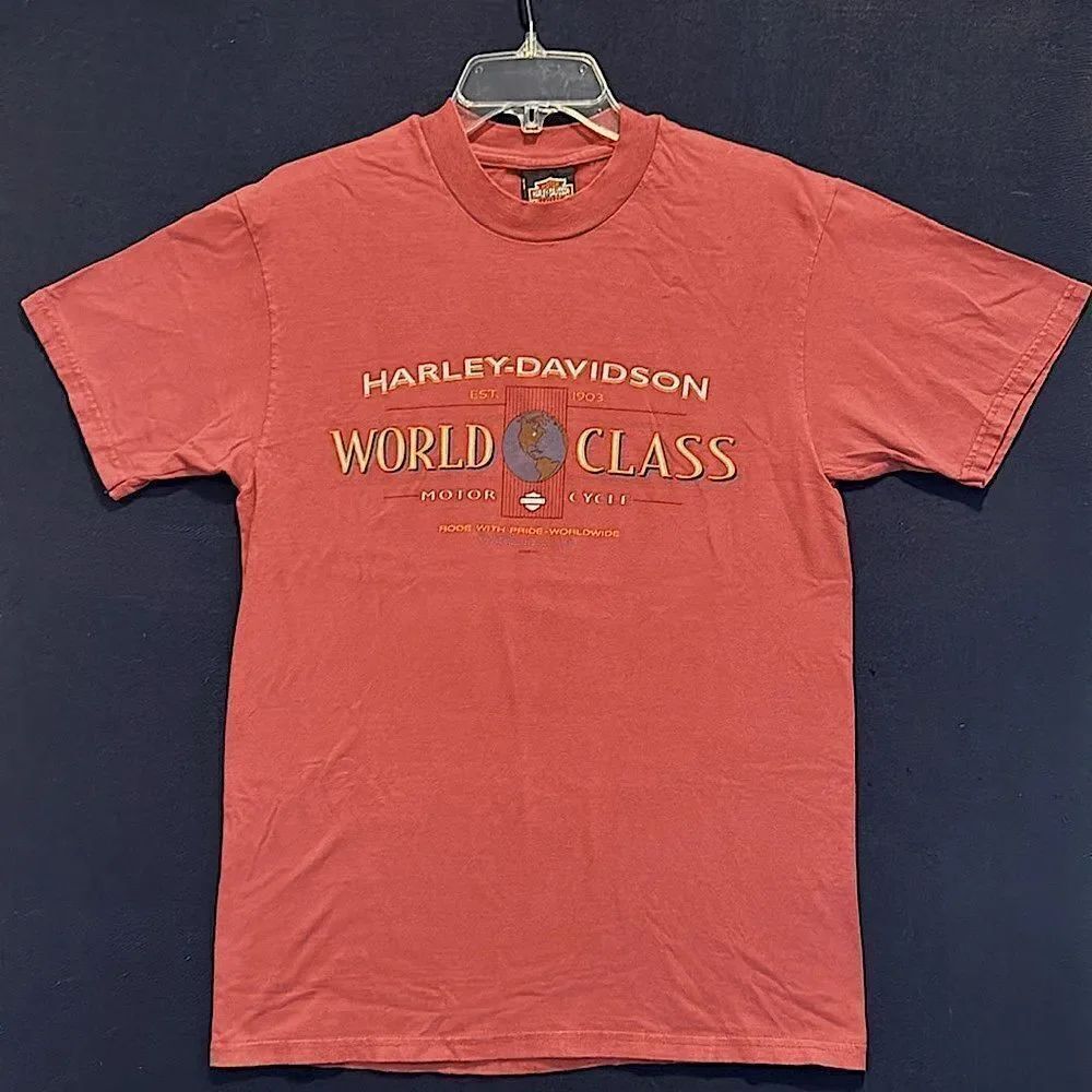 Harley-Davidson Vintage 1998 Tee-Shirt Carlton Mantua Ohio Size M